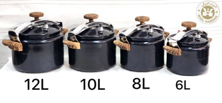 طناجر ضغط جرانيت بعدة أحجام